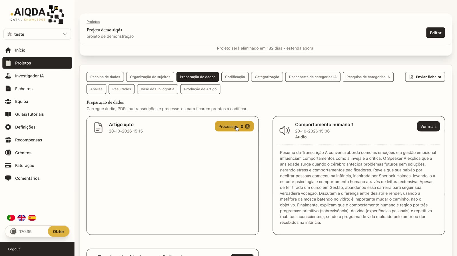 Botón Procesar de un PDF sin costo